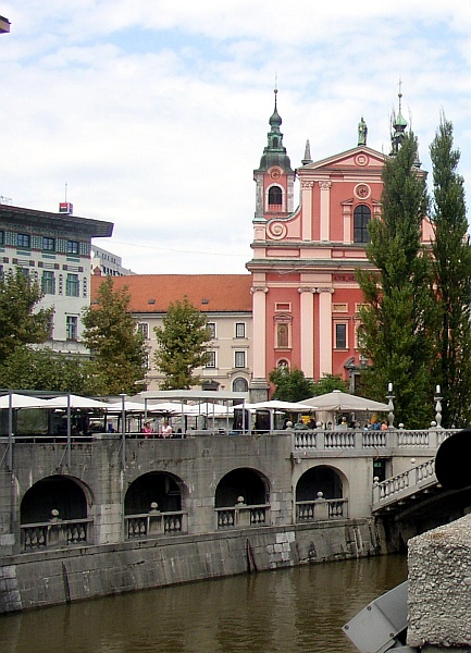 Franziskanerkirche in Ljubljana