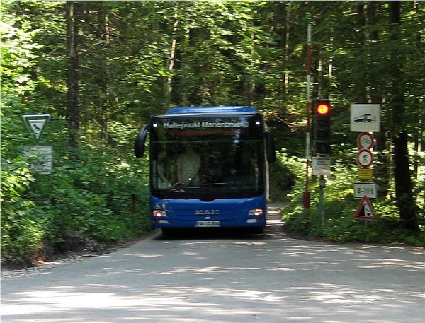 Schlossbus nach Hohenschwangau