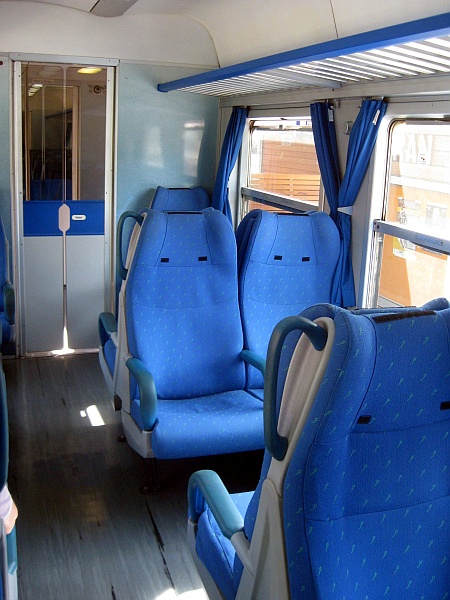 2. Klasse im Regionalzug der Trenitalia