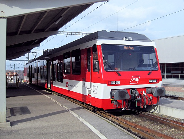 Rorschach-Heiden-Bergbahn in Heiden