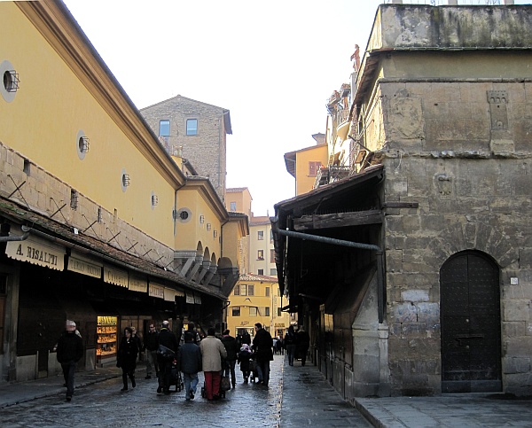 Auf der Ponte Vecchio