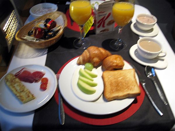 5-Sterne-Frühstück im Trenhotel