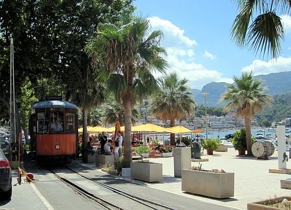Tranvía in Port de Sóller