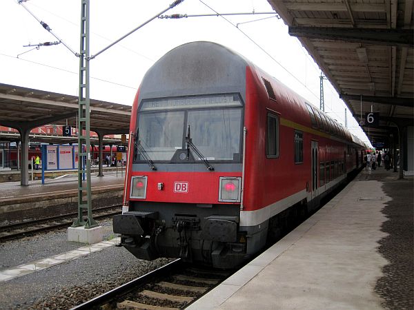 Steuerwagen des RE Potsdam-Dessau