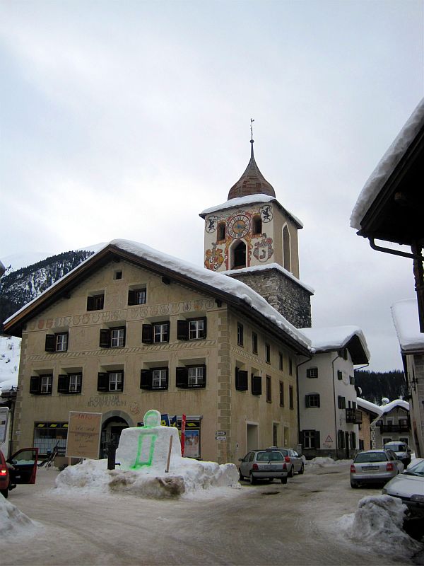 Platzturm La Tuor in Bergün