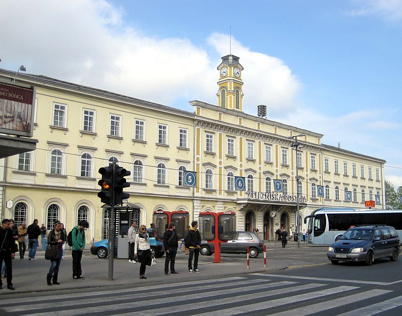 Hauptbahnhof von Ljubljana