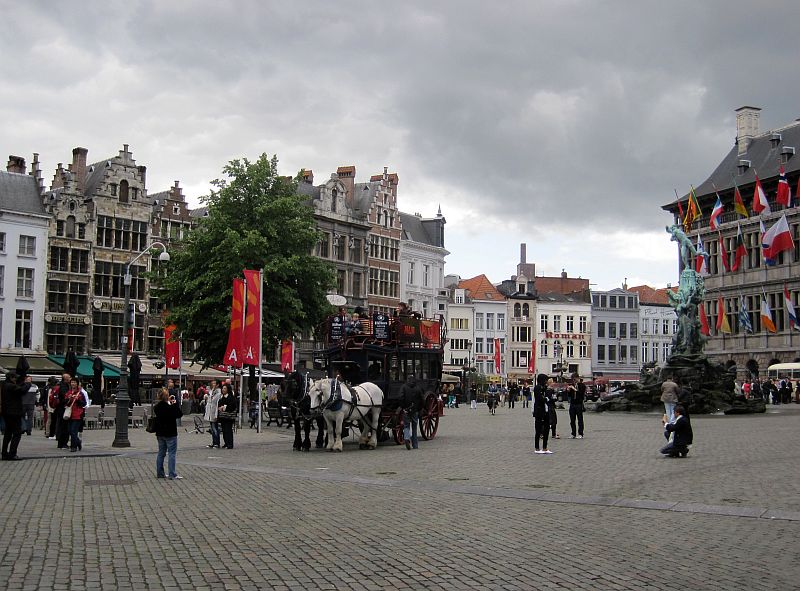 Marktplatz Grote Markt Antwerpen