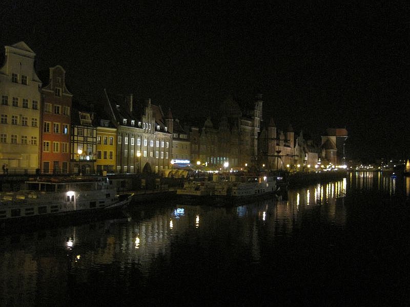 Ufer der Motława in Danzig (Gdańsk)