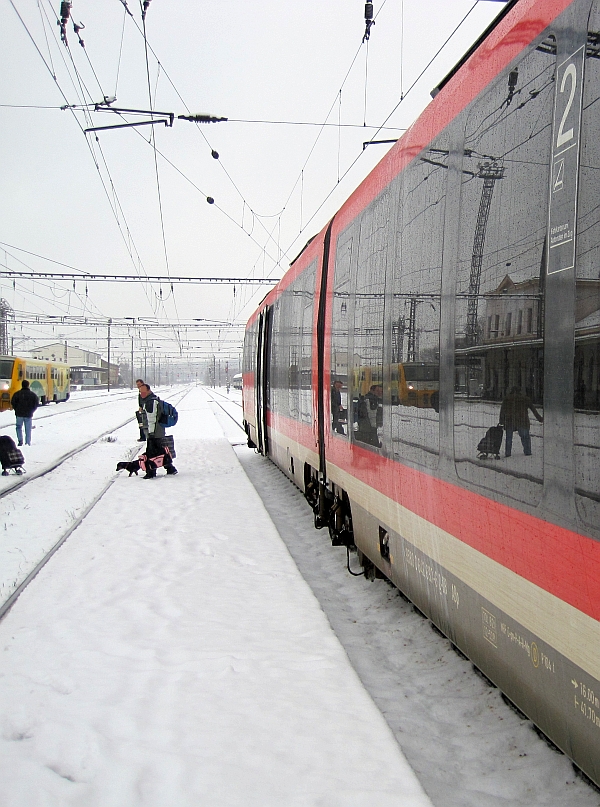 Erzgebirgsbahn in Chomutov
