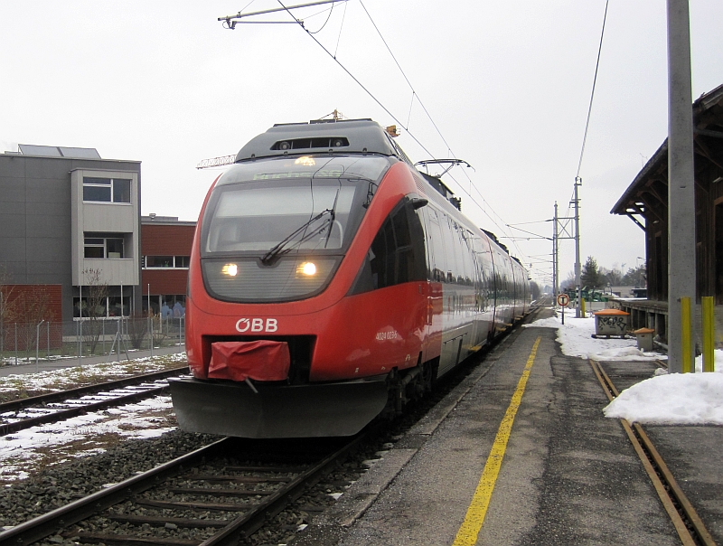 ÖBB-Talent der S-Bahn Vorarlberg in Schaan-Vaduz