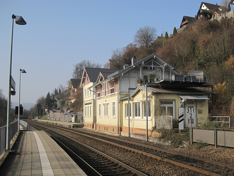 Bahnhof Laufenburg(Baden) an der Hochrheinbahn