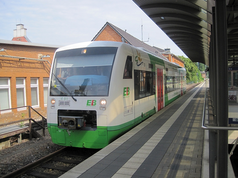 Regioshuttle der Erfurter Bahn in Saalfeld