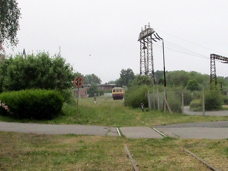 Peenemünder Triebwagen der ehemaligen Werkbahn