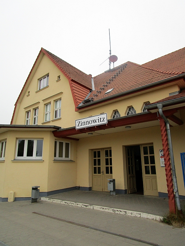 Empfangsgebäude Bahnhof Zinnowitz
