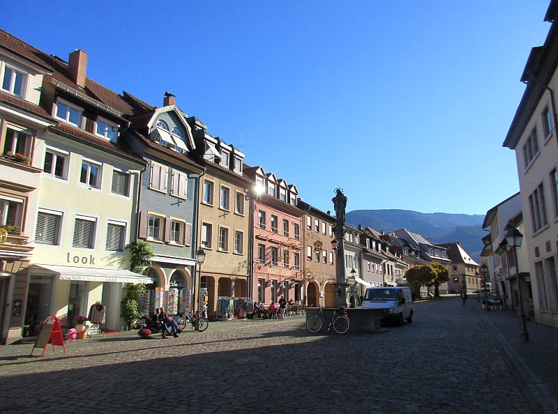 Brunnen auf dem Marktplatz von Waldkirch