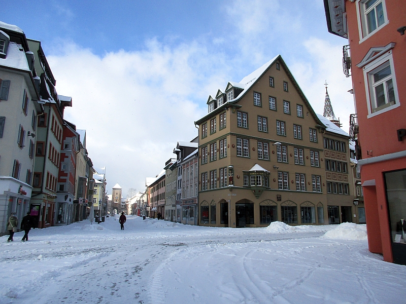 Altstadt Villingen im Winter