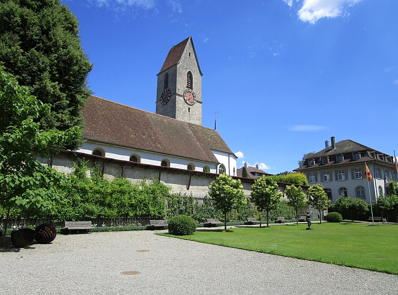 Schlosspark und Kirche Schöftland