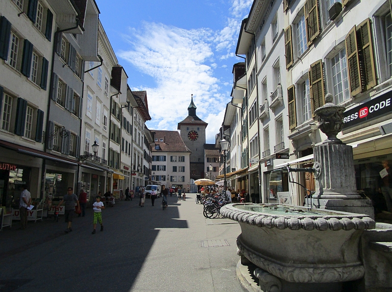 Blick zum Bieltor Solothurn
