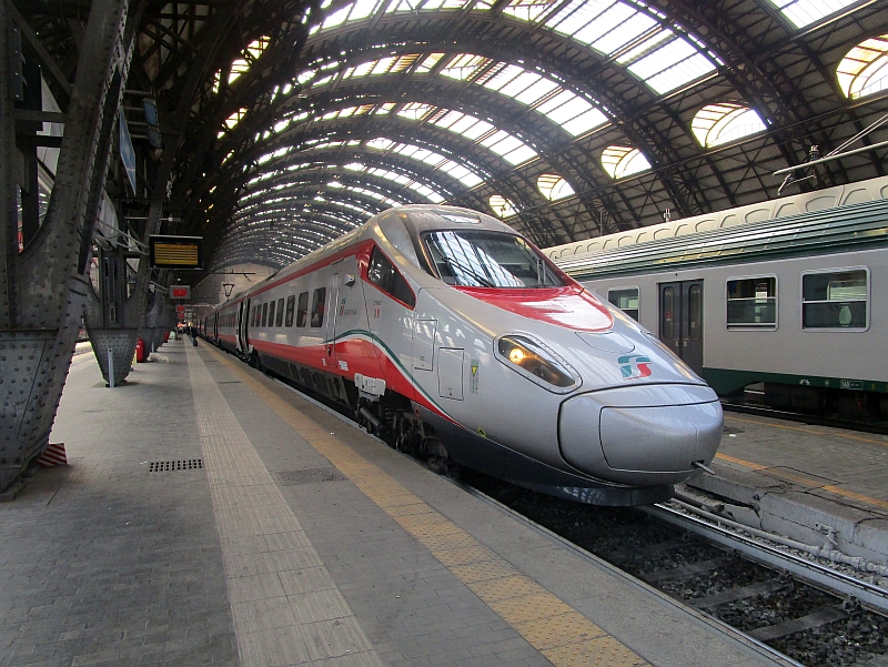 ETR 610 der Trenitalia als Eurocity Mailand-Zürich
